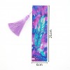 Diamond Painting Bookmark - Special Shaped Diamond - Feather