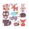 Cute Cartoon Animal Children Day Creative Diamond Stickers