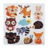 Cute Cartoon Animal Children Day Creative Diamond Stickers