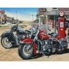 Motorcycle - Full Square Diamond - 30x40cm