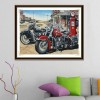Motorcycle - Full Square Diamond - 30x40cm