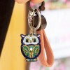 5pcs/Set DIY Cartoon Bird Full Drill Diamond Keychain