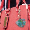 5pcs DIY Cartoon Fish Diamond  Keychain