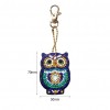 5pcs/Set DIY Cartoon Bird Full Drill Diamond Keychain