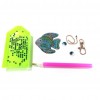 5pcs DIY Cartoon Fish Diamond  Keychain
