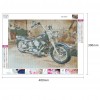 Motorcycle - Full Square Diamond - 40x30cm