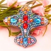 Planet 5pcs DIY Full Drill Special Shaped Diamond  Keychain