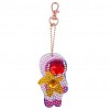 Planet 5pcs DIY Full Drill Special Shaped Diamond  Keychain