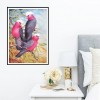 Parrots - Full Round Diamond - 40x30cm