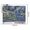Car - Full Round Diamond - 40x30cm