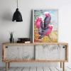Parrots - Full Round Diamond - 40x30cm