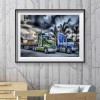 Car - Full Round Diamond - 40x30cm