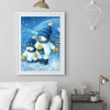 Two Snowman - Full Round Diamond - 30x40cm