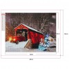 Snow Car - Full Round Diamond - 45x35cm