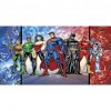 Super Hero - Full Round Diamond - 85*45cm