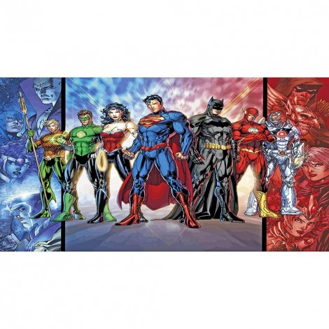 Super Hero - Full Round Diamond - 85*45cm