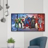 Super Hero - Full Round Diamond - 85*45cm