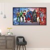 Super Hero - Full Round Diamond - 85*45cm