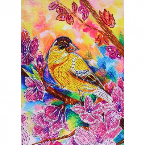 Bird - Full Round Diamond - 30*40cm