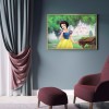 Snow White - Full Round Diamond - 40*30cm