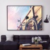 Bicycle - Full Round Diamond - 40*30cm