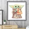Yoda - Full Round Diamond - 30*30cm
