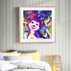 Cats And Dogs - Full Round Diamond - 30*30cm