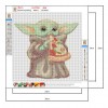 Yoda - Full Round Diamond - 30*30cm