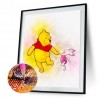 Winnie The Pooh - Full Round Diamond - 30*40cm