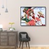 Cardinal Sakura - Full Round Diamond - 40*30cm