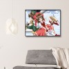 Cardinal Sakura - Full Round Diamond - 40*30cm