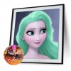 Princess - Full Round Diamond - 30*30cm