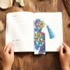 Diamond Painting Bookmark - Multicolored Flowers
