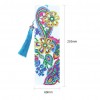 Diamond Painting Bookmark - Multicolored Flowers