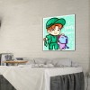 Cartoon Kids - Full Round Diamond - 30*30cm