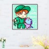 Cartoon Kids - Full Round Diamond - 30*30cm