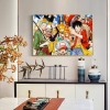 One Piece - Full Round Diamond - 50*40cm