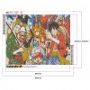 One Piece - Full Round Diamond - 50*40cm