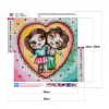 Loving Couple - Full Round Diamond - 30*30cm