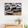 Car - Full Round Diamond - 40*30cm