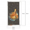 Smart Goldfish - Full Round Diamond - 45*85cm