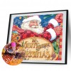 Santa Claus - Full Round Diamond - 45*35cm