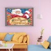 Santa Claus - Full Round Diamond - 45*35cm