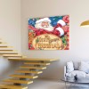 Santa Claus - Full Round Diamond - 45*35cm