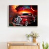 Car - Full Round Diamond - 40*30cm