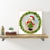 Christmas Girl With Envelope - Full Round Diamond - 40*40cm