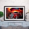Car - Full Round Diamond - 40*30cm