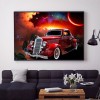 Car - Full Round Diamond - 40*30cm