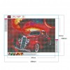 Car - Full Round Diamond - 40*30cm