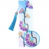 Diamond Painting Bookmark - Pink Flower